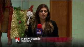 Azteca Texas Newscast quotMultiple Career Magnet Center Love Donationquot [upl. by Airdnazxela]