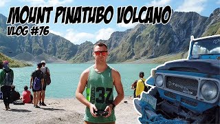 4x4 offroad and hike to Mount Pinatubo Volcano  Philippines  Travel Vlog 76 [upl. by Leicester236]