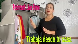 Como🛒👗 se trabaja las ventas online  poshmark live🩱👖👚 shows auction [upl. by Rann]