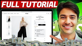 How To Design Your Shopify Store From Beginner to Pro 2024  Click By Click Full Tutorial Hindi [upl. by Durkee]