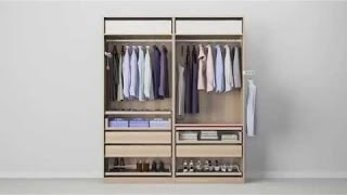 IKEA Check out how to get beautifully organised in this wardrobe doors and interiors video [upl. by Aipotu]