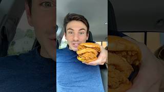 Popeyes Double Spicy Chicken Sandwhich Review shorts [upl. by Burch975]