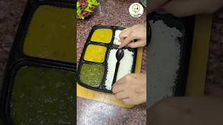 Veg Thali with Daal amp Saag 🥰 maggichaat cooking vegetablechaat cookingfood recipe dahipapdi [upl. by Mcfadden804]