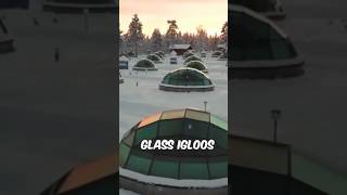 Stay in a Glass Igloo at Hotel Kakslauttanen A Christmas Dream in Lapland besthotel igloo [upl. by Ihcas916]