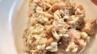 Crockpot Pork Chops amp Rice Recipe  Southern Sassy Mama [upl. by Spragens783]