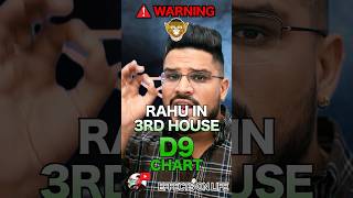 Rahu Astrology For Unlimited Courage  3rd House Rahu in D9 Chart [upl. by Hoffman988]