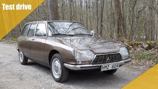 15856  Citroën GS 1220 Break 4 cyl boxer — 1975 [upl. by Gwendolyn525]