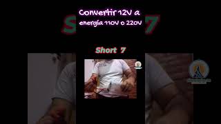 7 Convertir 12 V a energía 110 V o 220 V [upl. by Nira]