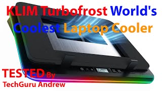 Turbofrost RGB Laptop Cooling Pad [upl. by Lala123]