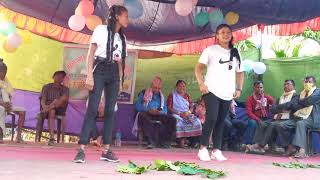 pudina lelo pudina Bhojpuri superhit song dance on jhunki stage by Anika Chaudhary asmita Chaudhary [upl. by Yrrad]