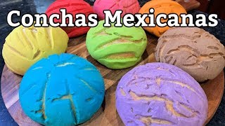 The BEST Conchas Mexicanas  Pan Dulce Mexicano  Views on the road [upl. by Cj81]