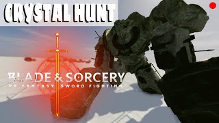 🔴 Lets finally beat Crystal Hunt part 1  Blade amp Sorcery [upl. by Ahsienak]