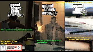 Evolution of Mirrors Logic in Grand Theft Auto Games from III → to V [upl. by Mintun332]