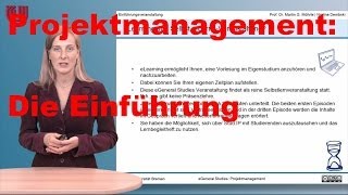 Projektmanagement  Die Einführung [upl. by Ardnaed310]