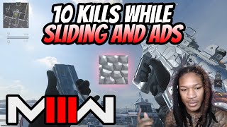 HOW TO GET “10 KILLS WHILE ADS AND SLIDING” IN MODERN WARFARE 3 [upl. by Attenohs]