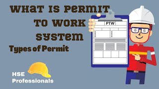 Permit to Work System  NEBOSH IGC [upl. by Marlen76]