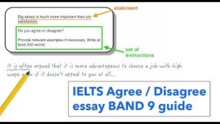 IELTS Writing task 2 agree or disagree essay [upl. by Donnie]