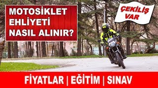 Motosiklet Ehliyeti Nasıl Alınır  Dikkat Edilmesi Gerekenler  Çekiliş Var [upl. by Traver485]