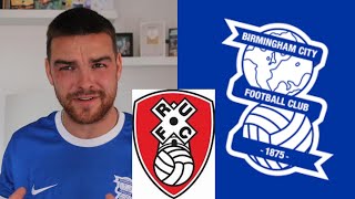 BIRMINGHAM CITY VS ROTHERHAM  PRE MATCH TALK ANALYSIS [upl. by Aramad109]