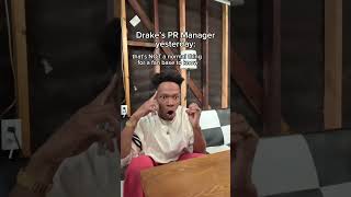 Drake’s PR Manager relatable drake kendricklamar [upl. by Claud]