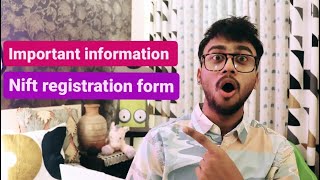 NIFT REGISTRATION FORM OUT  ALL THE IMPORTANT INFORMATION [upl. by Korwun]