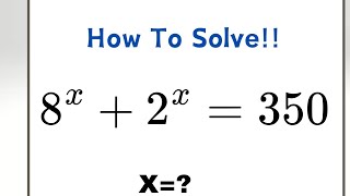 Oxford University Admission Interview Tricks Find the Value of X [upl. by Vanny873]