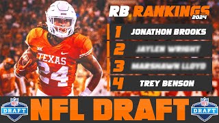 Best Running Backs in The 2024 NFL Draft  NFL Draft RB Rankings [upl. by Giefer]