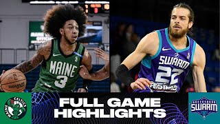 Greensboro Swarm vs Maine Celtics  Game Highlights [upl. by Naujed]