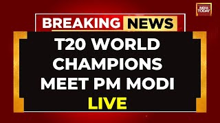 LIVE T20 World Champions To Meet PM Modi LIVE  Indian Cricket Team Arrives In Delhi  India Today [upl. by Etteiram]