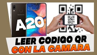 Como Escanear Codigo QR en Samsung Galaxy A20 [upl. by Viva]