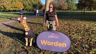 Worden parkrun 4 11th November 2023 [upl. by Ayim]