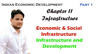 IED Ch 11 Infrastructure Part 1 Economic and Social Infrastructure Infrastructure and Development [upl. by Derwin]