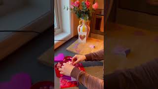 Valentine’s gift box ❤️ 💖 valentinesday diy giftbox vdaygift giftideas allahjärtansdag love [upl. by Lyons]