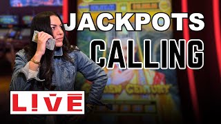 🔴 LIVE JACKPOTS CALLING INSANE HighLimit Slot Session  Jackpot Slot Spot [upl. by Sirotek451]