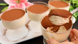 Sugarfree Dessert Recipe just 3 ingredients no gelatin no cornstarch  no eggs melts in mouth [upl. by Ynatsed]