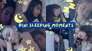 ENG SUB BINI Sleeping Moments  BINI VIDEOS [upl. by Allis]