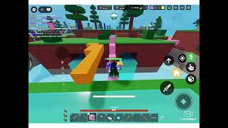 Playing squads with my friends Roblox Bedwars [upl. by Hardunn]