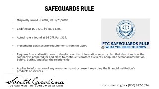 FTC Safeguards Rule Updates for Businesses April 2024 [upl. by Farly378]