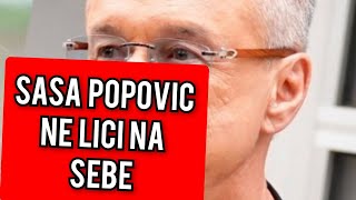 SASA POPOVIC NE LICI NA SEBE  SAD OBJAVILI OVO [upl. by Maroney]