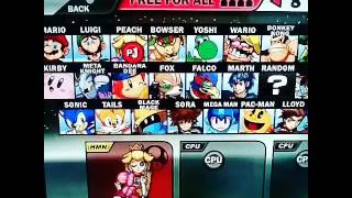 Super Smash Flash 2 Beta All Characters [upl. by Mario449]