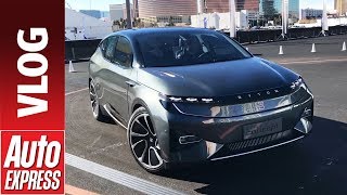 Byton Concept electric SUV ride review  exclusive ride and tech demo at CES [upl. by Zeralda]