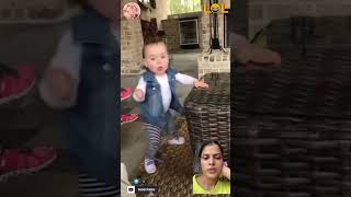 cute cute bacche dance kr rhe funnyvideo funny reacction comedy kids [upl. by Mckinney]