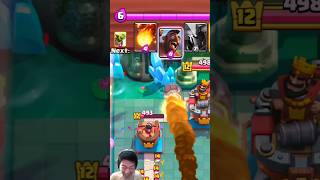 1HP 👻 Height Of BadLuck UnLucky 🚀 Rocket Cycle With Evo Knight Got Defeated By Goblin Barrel [upl. by Llednohs]