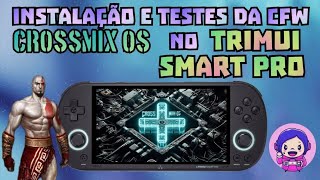 Instalação e primeiras impressões do sistema CrossMix Os no Trimui Smart Pro [upl. by Melone]