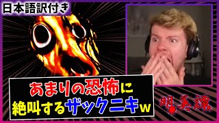 【明美譚】日本の不気味すぎるフリーホラゲーで大絶叫するザックニキｗｗ【Part 3】【海外の反応】 [upl. by Chadbourne]