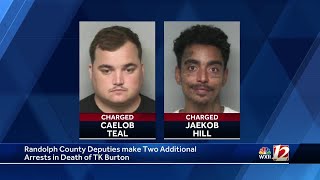 2nd and 3rd arrests made in death of TK Burton Randolph County warrants show [upl. by Eidnil215]