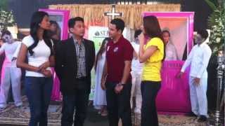 St Peters Pink amp Barkada Casket at Umagang Kay Ganda [upl. by Okiam]