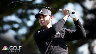 PGA Tour Highlights ATampT Pebble Beach ProAm Round 2  Golf Channel [upl. by Koziel]