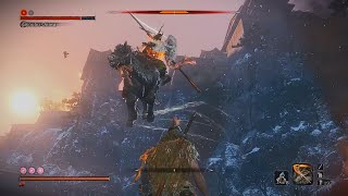 Sekiro Resurrection mod  Gyoubu Oniwa No Damage Boss Fight [upl. by Ahsaeit]