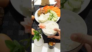 This delicious recipe never failed me 🍚  Fried egg with homemade salted fish shortvideo food [upl. by Durno]